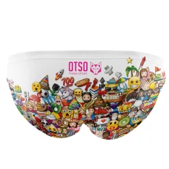 Discount OTSO Bañador slip hombre - Emoji Big Wave