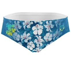 Best OTSO Bañador slip hombre - Swim Bike Run Flower