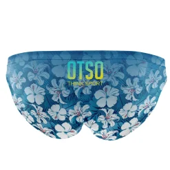 Best OTSO Bañador slip hombre - Swim Bike Run Flower