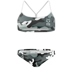 Clearance OTSO Bikini Mujer Camo Grey -