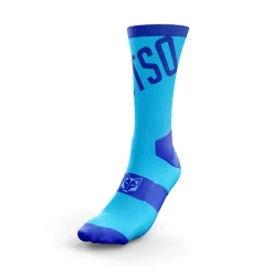 Shop OTSO Calcetines de Ciclismo High Cut - Fluo Blue