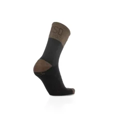 Flash Sale OTSO Calcetines de Lana Merina High Cut - Brown Trunk