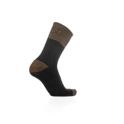 Flash Sale OTSO Calcetines de Lana Merina High Cut - Brown Trunk