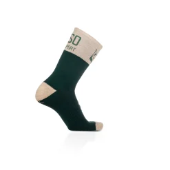 Online OTSO Calcetines de Lana Merina High Cut - Green Leaf