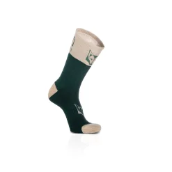 Online OTSO Calcetines de Lana Merina High Cut - Green Leaf