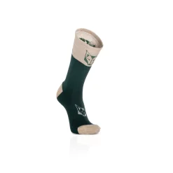 Online OTSO Calcetines de Lana Merina High Cut - Green Leaf