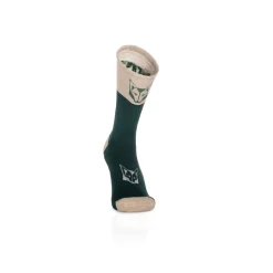 Online OTSO Calcetines de Lana Merina High Cut - Green Leaf