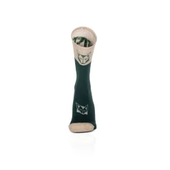 Online OTSO Calcetines de Lana Merina High Cut - Green Leaf