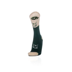Online OTSO Calcetines de Lana Merina High Cut - Green Leaf