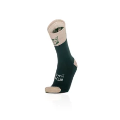 Online OTSO Calcetines de Lana Merina High Cut - Green Leaf