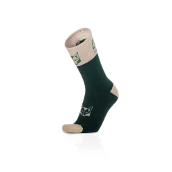 Online OTSO Calcetines de Lana Merina High Cut - Green Leaf