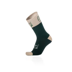 Online OTSO Calcetines de Lana Merina High Cut - Green Leaf