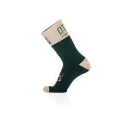Online OTSO Calcetines de Lana Merina High Cut - Green Leaf