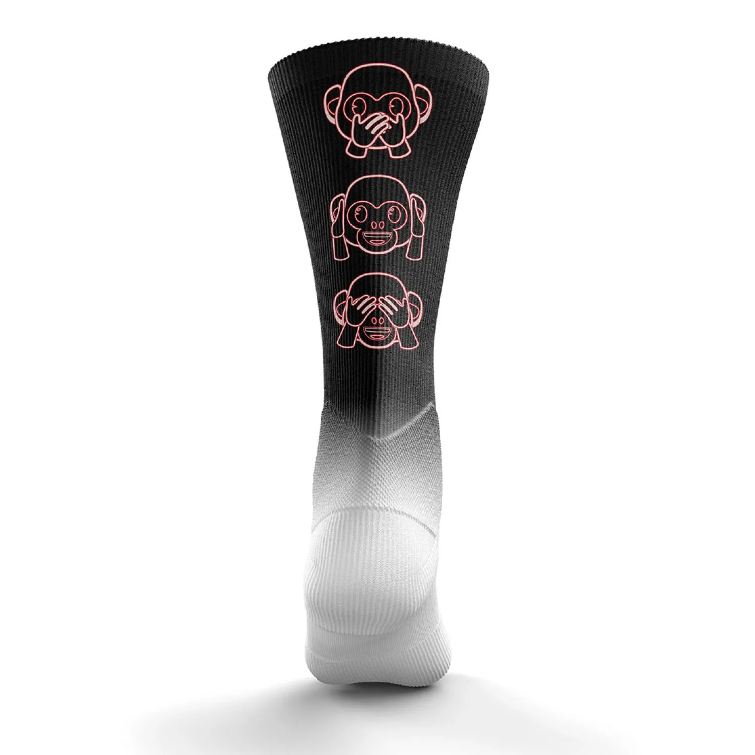 Best OTSO Calcetines Sublimados - Emoji Monkey Neon