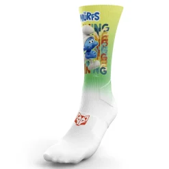 Cheap OTSO Calcetines Sublimados - Smurfs Running