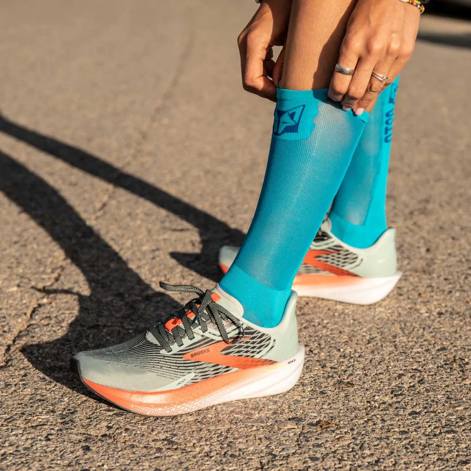 Cheap OTSO Calcetines UltraLight - Fluo Blue