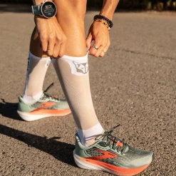 New OTSO Calcetines UltraLight - Pure White & Silver Grey