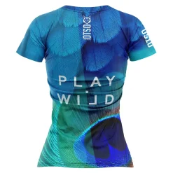 Clearance OTSO Camiseta de pádel manga corta mujer - Blue Birds