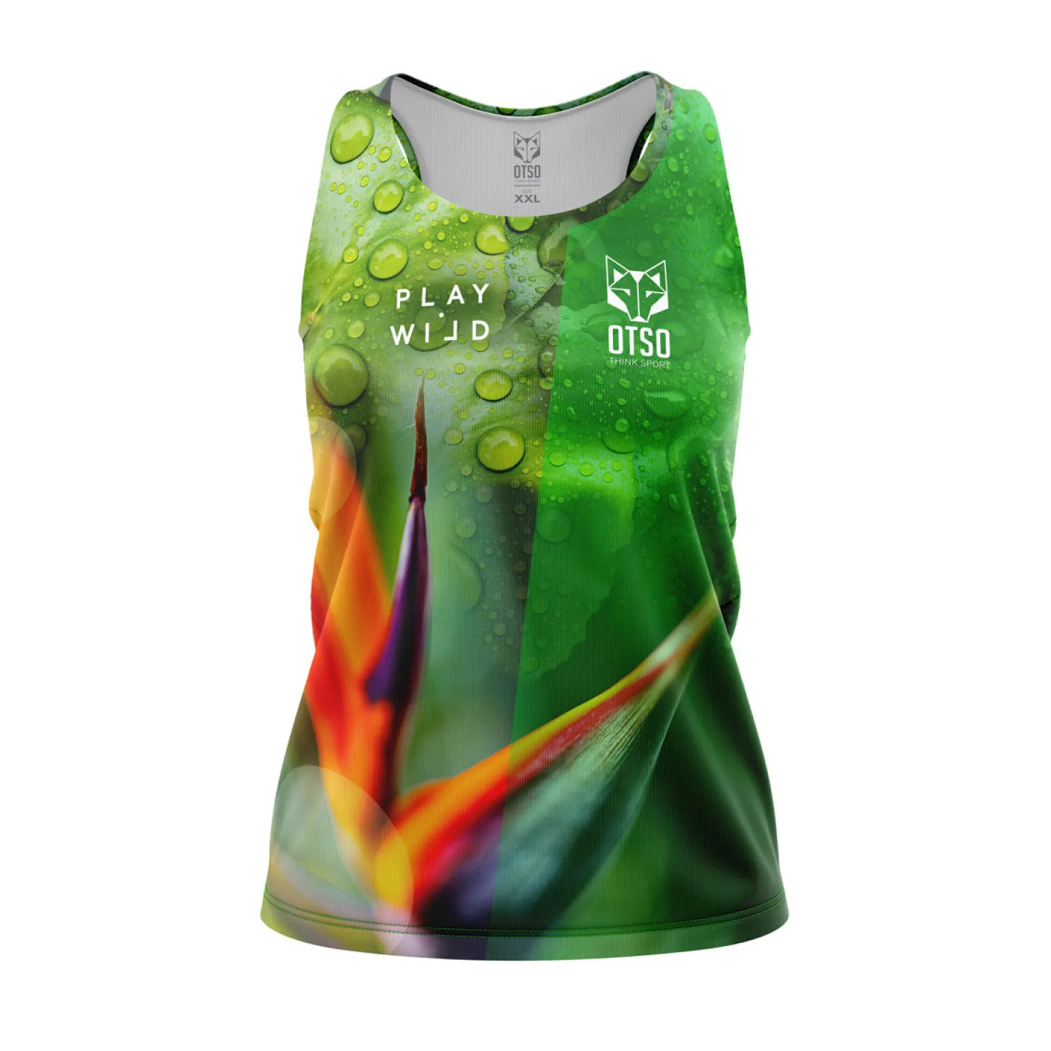 Discount OTSO Camiseta de pádel sin mangas mujer - Paradise
