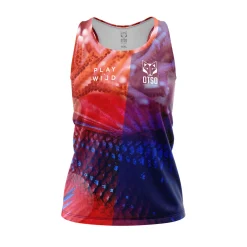 Online OTSO Camiseta de pádel sin mangas mujer - Coral