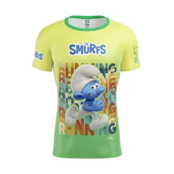 Online OTSO Camiseta manga corta hombre - Smurf Running