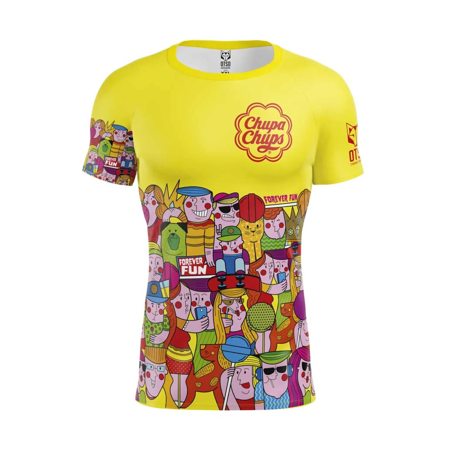 Flash Sale OTSO Camiseta manga corta hombre - Chupa Chups Forever Fun