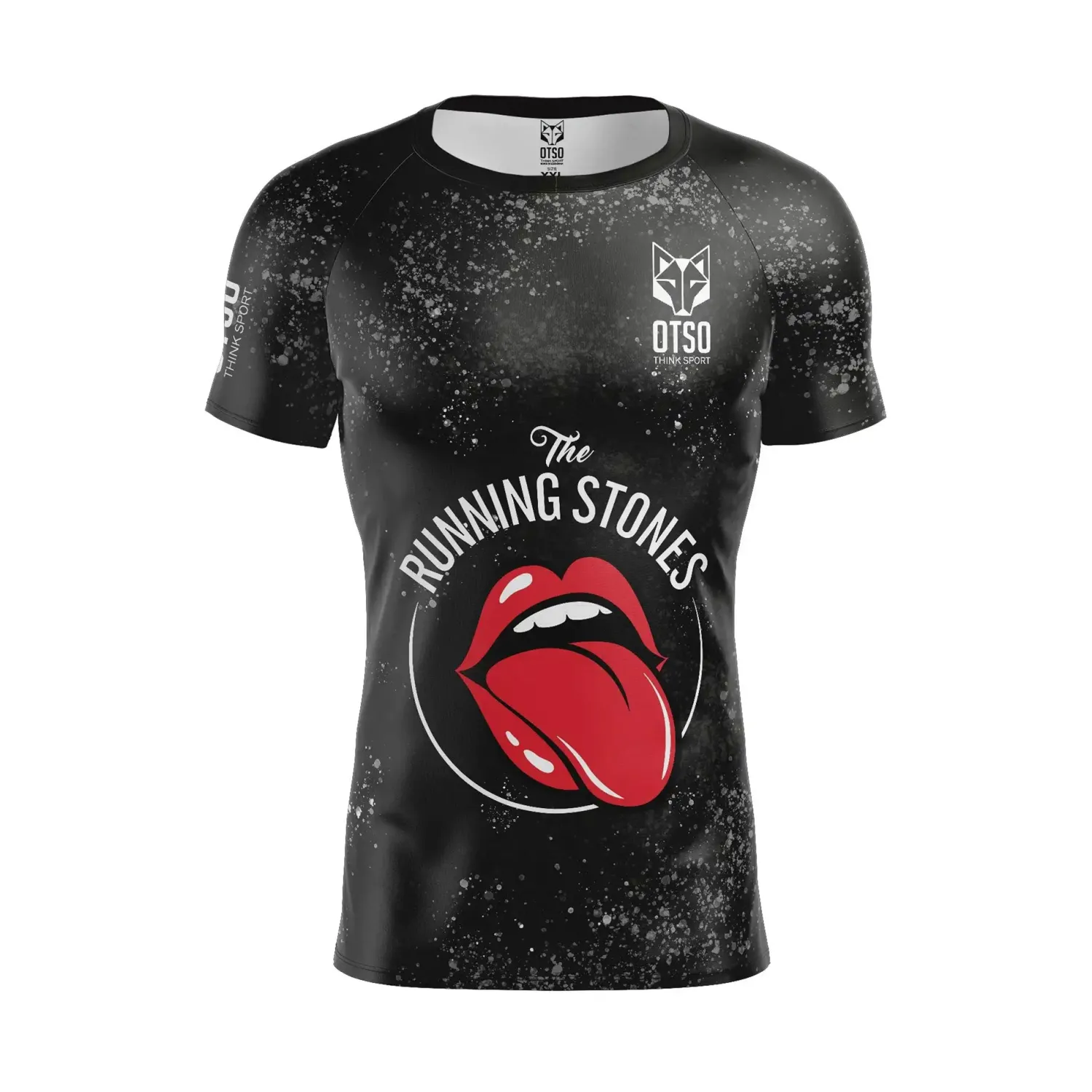 Clearance OTSO Camiseta manga corta hombre - Running Stones