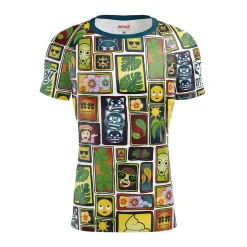 Best Sale OTSO Camiseta manga corta hombre - Emoji Portrait