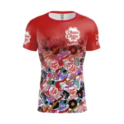Shop OTSO Camiseta manga corta hombre - Chupa Chups Rock'n'Roll
