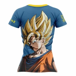 Best OTSO Camiseta manga corta mujer - Dragon Ball Z Goku