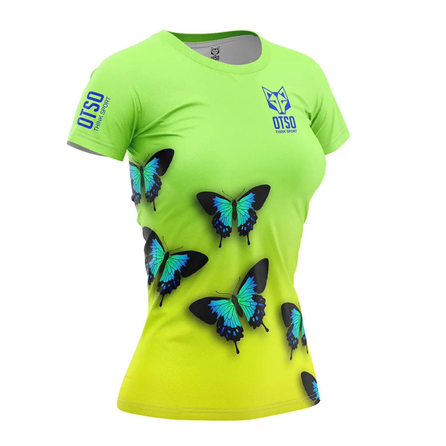 Shop OTSO Camiseta manga corta mujer - Butterfly