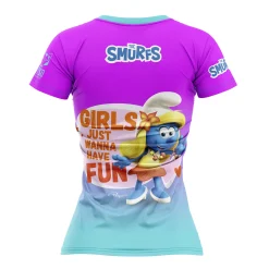 Hot OTSO Camiseta manga corta mujer - Smurf Have Fun