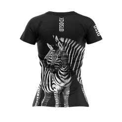 Hot OTSO Camiseta manga corta mujer - Zebra