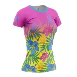 Cheap OTSO Camiseta manga corta mujer - Floral Pink