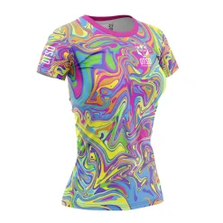 Hot OTSO Camiseta manga corta mujer - Psychedelic
