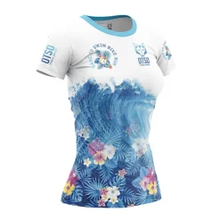 Outlet OTSO Camiseta manga corta mujer - Swim Bike Run Wave