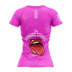 Store OTSO Camiseta manga corta mujer - Running Stones Pink