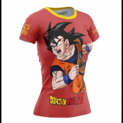 Online OTSO Camiseta manga corta mujer - Dragon Ball Z Goku Shenron