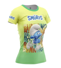 Sale OTSO Camiseta manga corta mujer - Smurf Running
