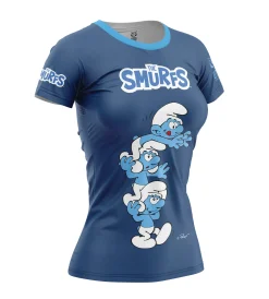 Best OTSO Camiseta manga corta mujer - Smurf Towers