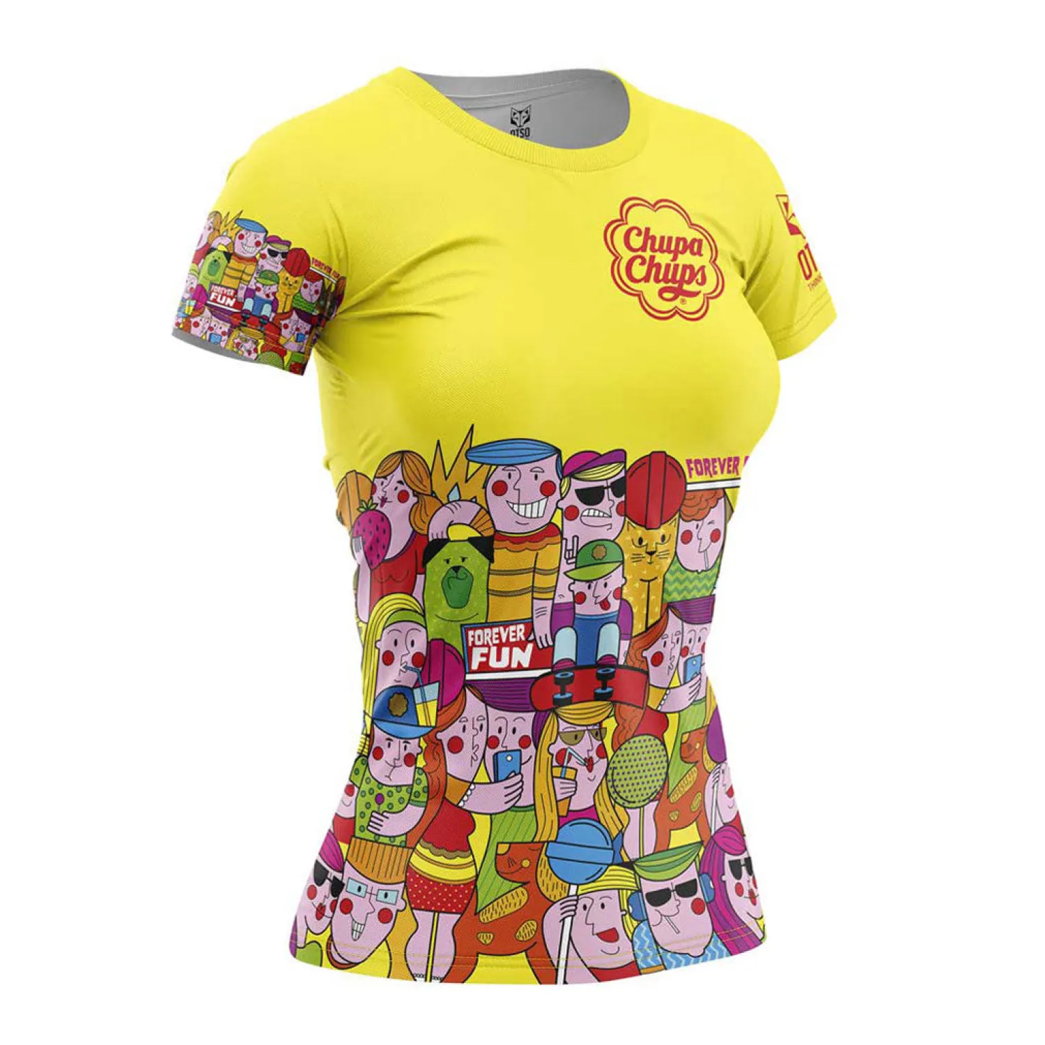 Fashion OTSO Camiseta manga corta mujer - Chupa Chups Forever Fun