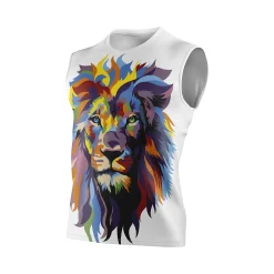 Best Sale OTSO Camiseta sin mangas hombre - Be A Lion