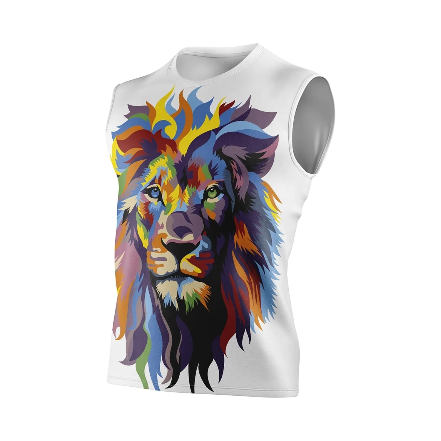 Best Sale OTSO Camiseta sin mangas hombre - Be A Lion