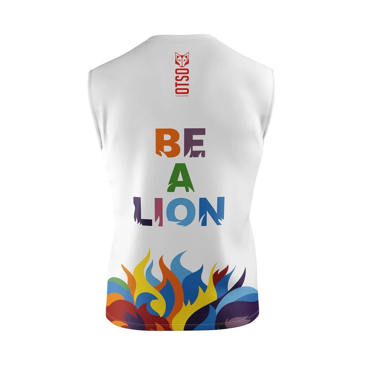 Best Sale OTSO Camiseta sin mangas hombre - Be A Lion