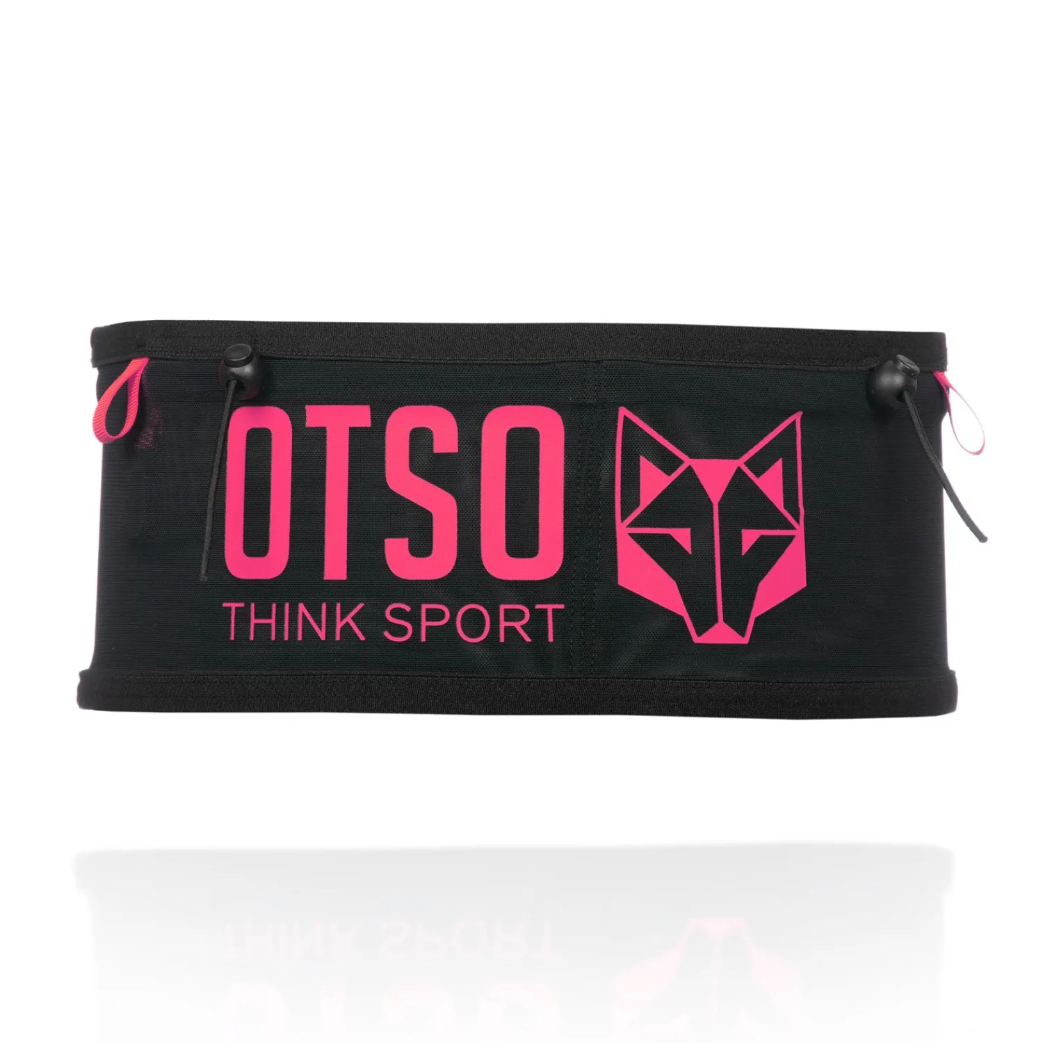 Cheap OTSO Cinturón de correr unisex - Black & Pink