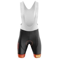 Online OTSO Culotte de ciclismo hombre - Fluo Orange (Outlet)