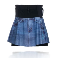 Best Sale OTSO Falda mujer - Blue Jeans