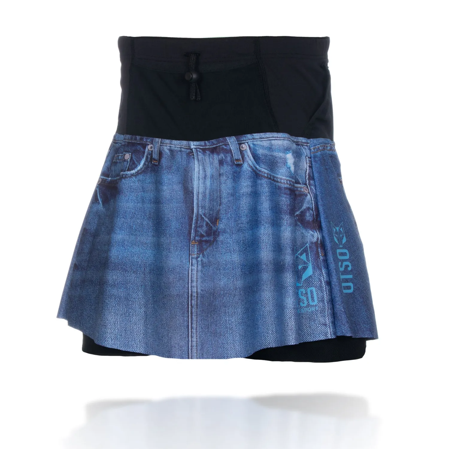 Best Sale OTSO Falda mujer - Blue Jeans
