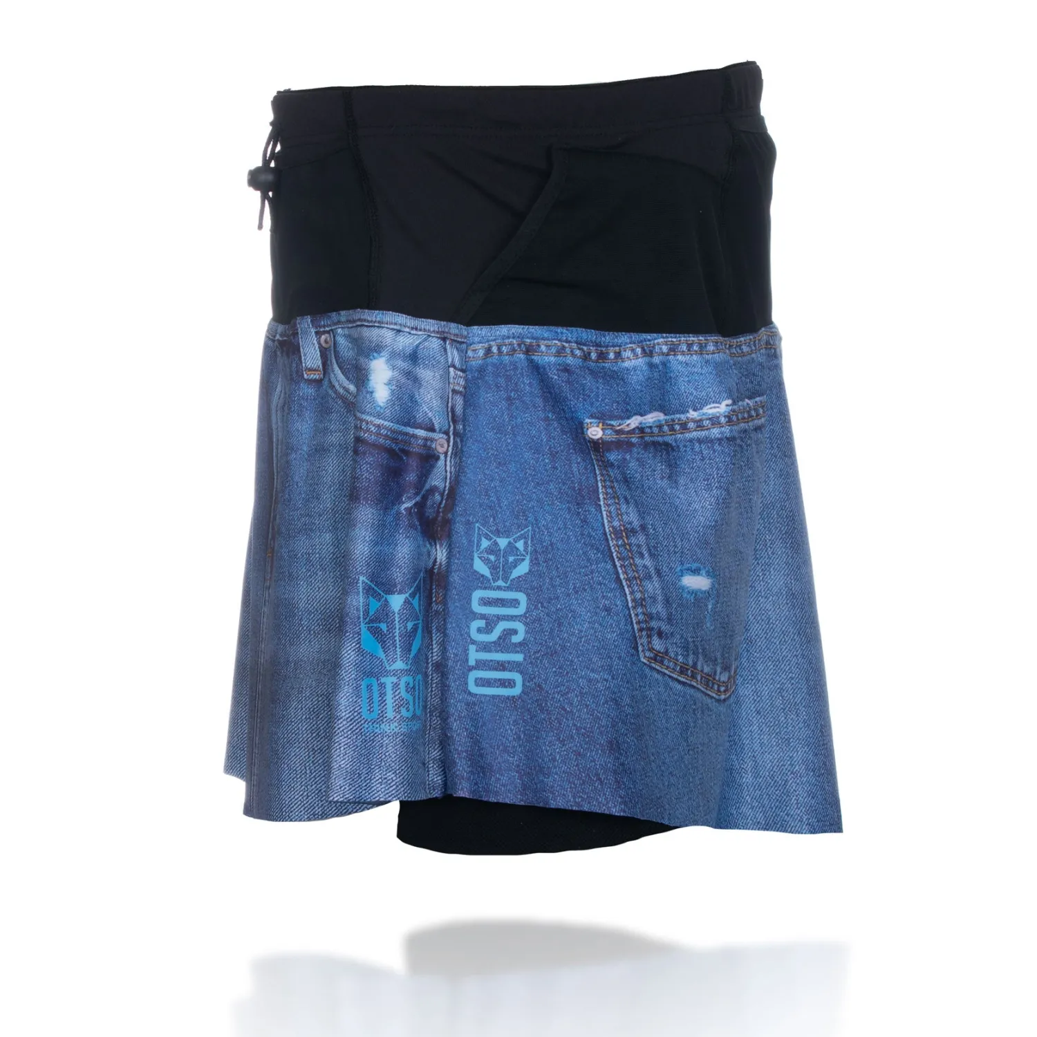 Best Sale OTSO Falda mujer - Blue Jeans