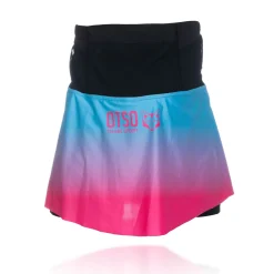 Shop OTSO Falda mujer - Light Blue & Fluo Pink